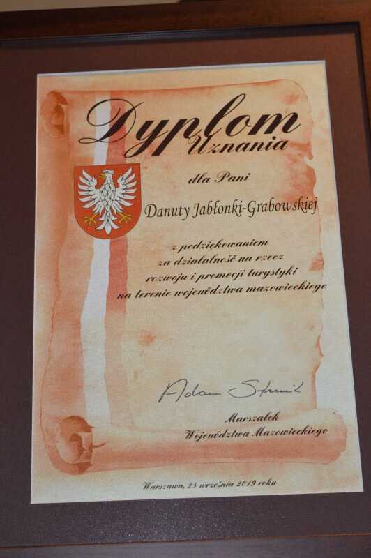 DSC_0480 Dyplom dla Danuty Jabłonka-Grabowskiej