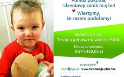 Zbieramy nakrętki dla Lenki