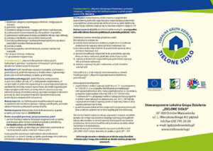 Ulotka Nowy Okres Programowania PROW 2014-2020